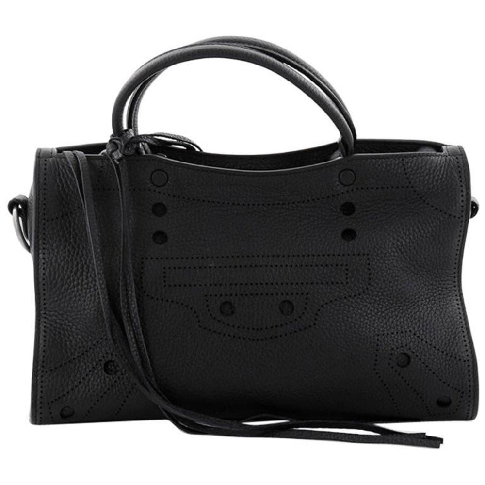 SOLD - Balenciaga City BlackOut Bag Sz Small